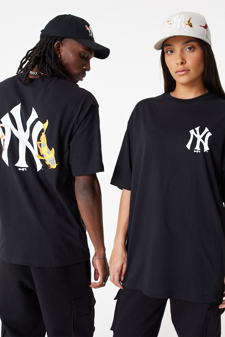 New Era Tricou unisex supradimensionat cu imprimeu New York Yankees - Pled.ro