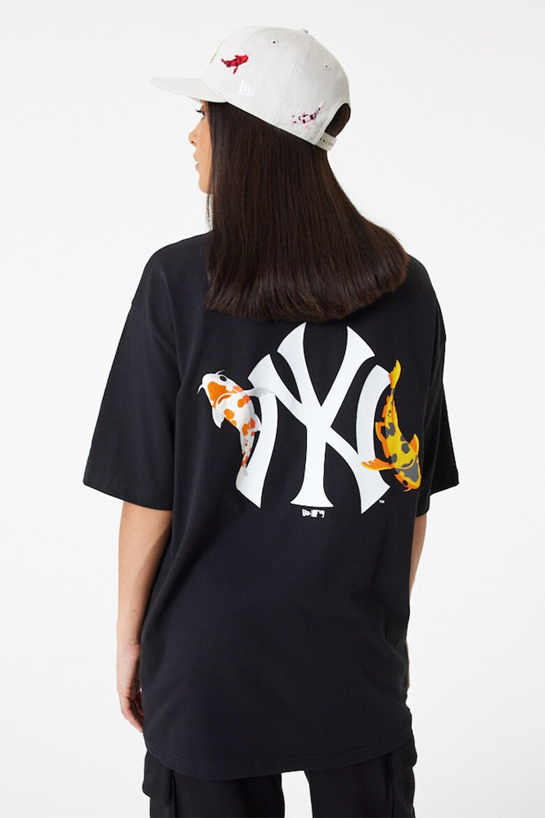 New Era Tricou unisex supradimensionat cu imprimeu New York Yankees - Pled.ro