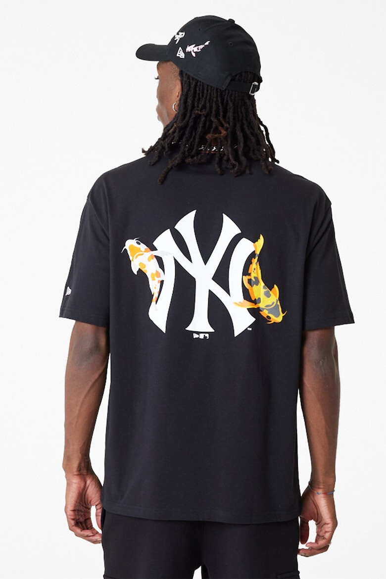 New Era Tricou unisex supradimensionat cu imprimeu New York Yankees - Pled.ro