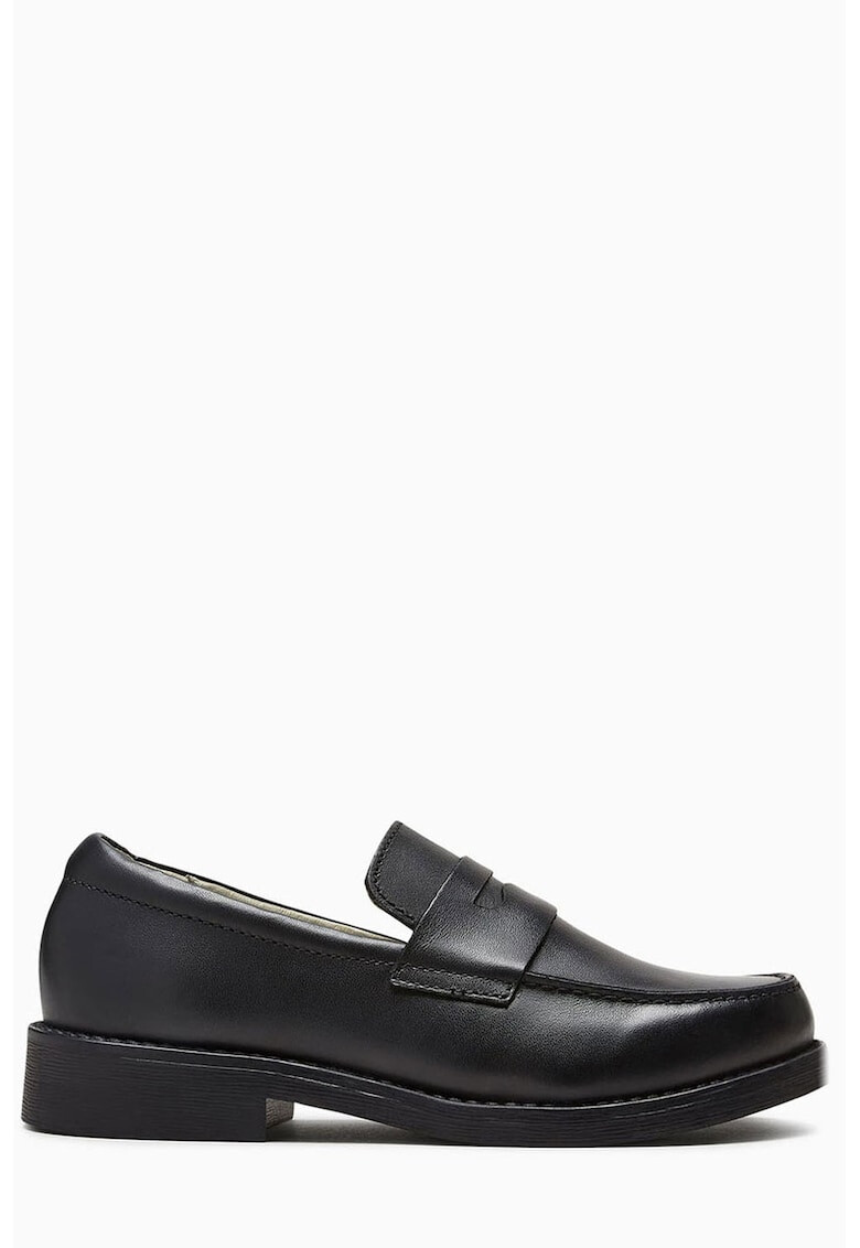 NEXT Pantofi loafer de piele Negru - Pled.ro