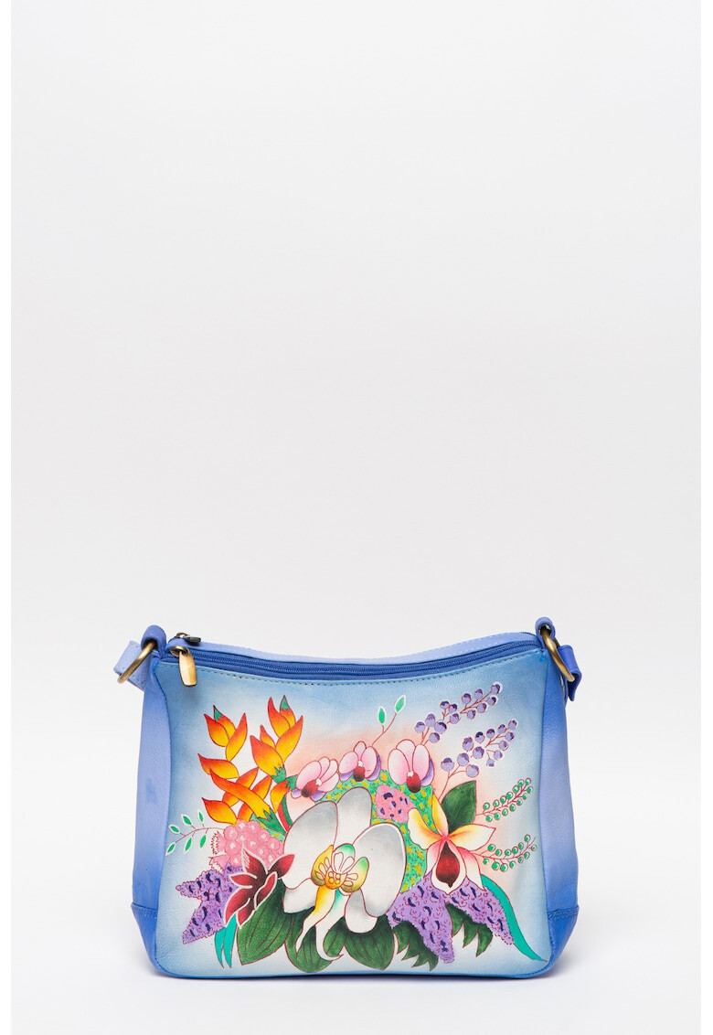 Niarvi Geanta crossbody pictat manual - Pled.ro