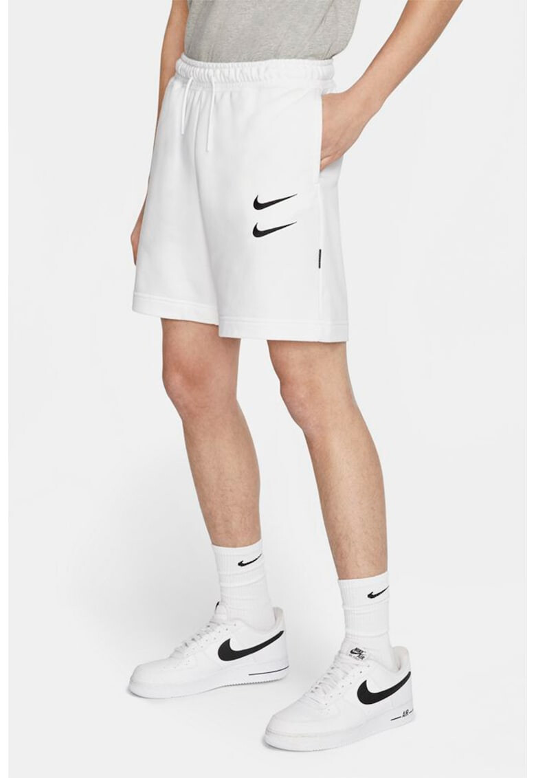 Nike Bermude cu detalii logo Sportswear Swoosh - Pled.ro