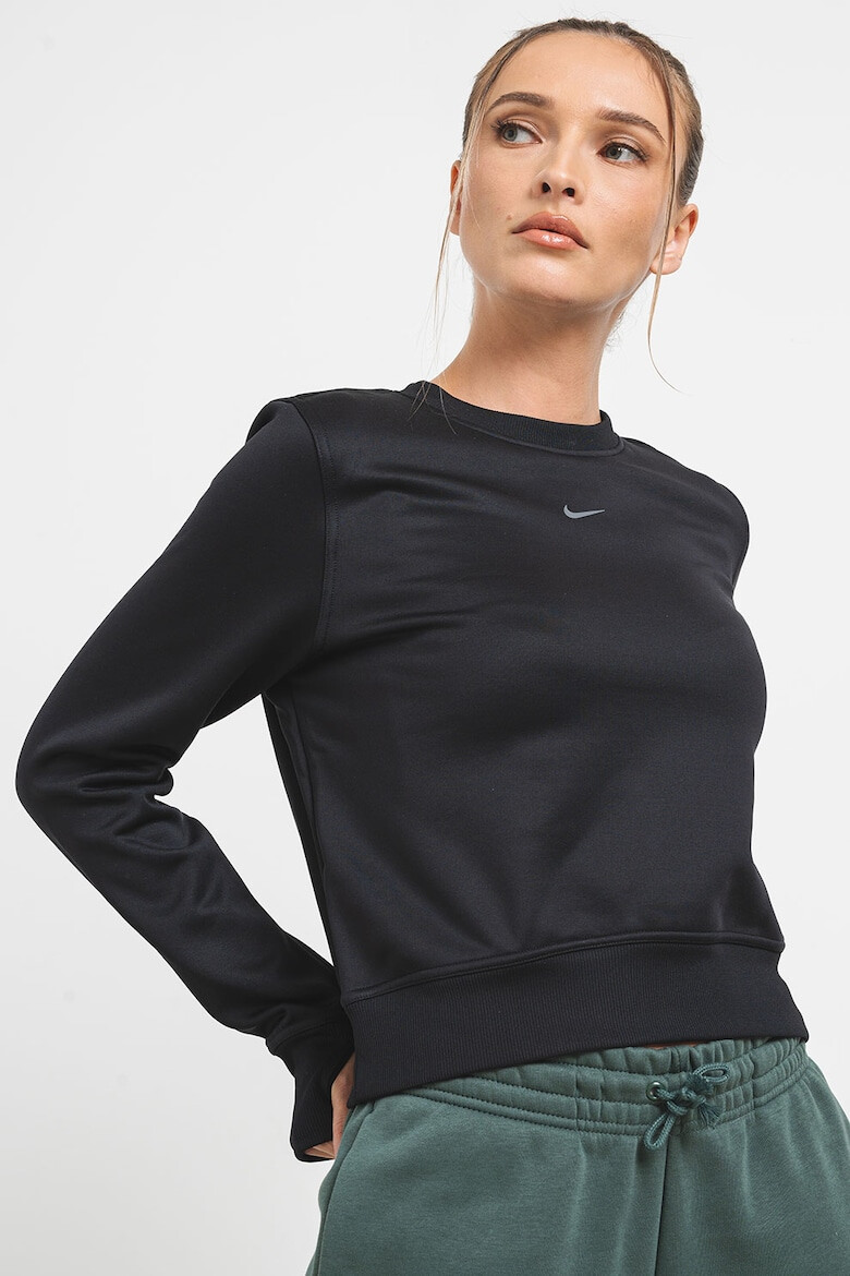 Nike Bluza crop de trening cu decolteu la baza gatului - Pled.ro