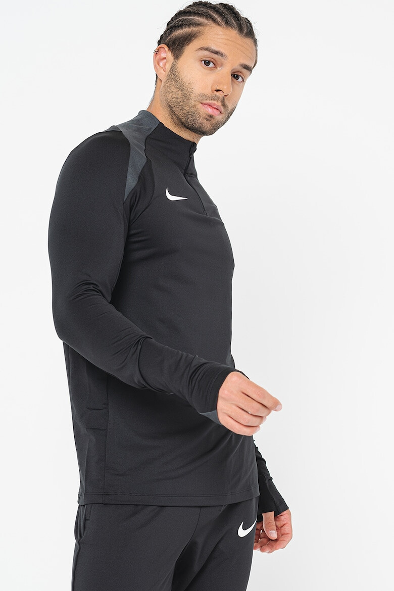 Nike Bluza cu Dri-Fit si fermoar scurt pentru fotbal - Pled.ro