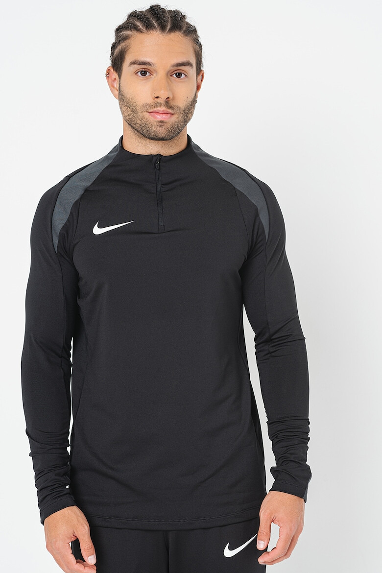 Nike Bluza cu Dri-Fit si fermoar scurt pentru fotbal - Pled.ro