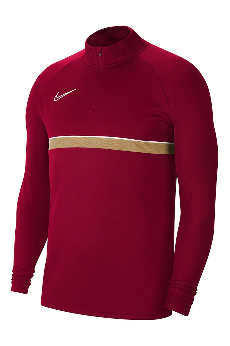 Nike Bluza cu fenta cu fermoar scurt si tehnologie Dri-Fit pentru fotbal - Pled.ro