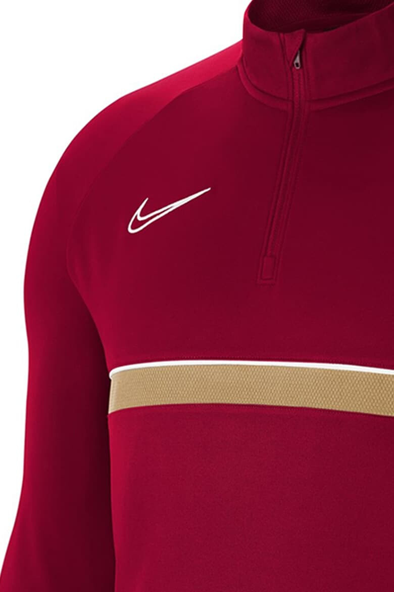 Nike Bluza cu fenta cu fermoar scurt si tehnologie Dri-Fit pentru fotbal - Pled.ro