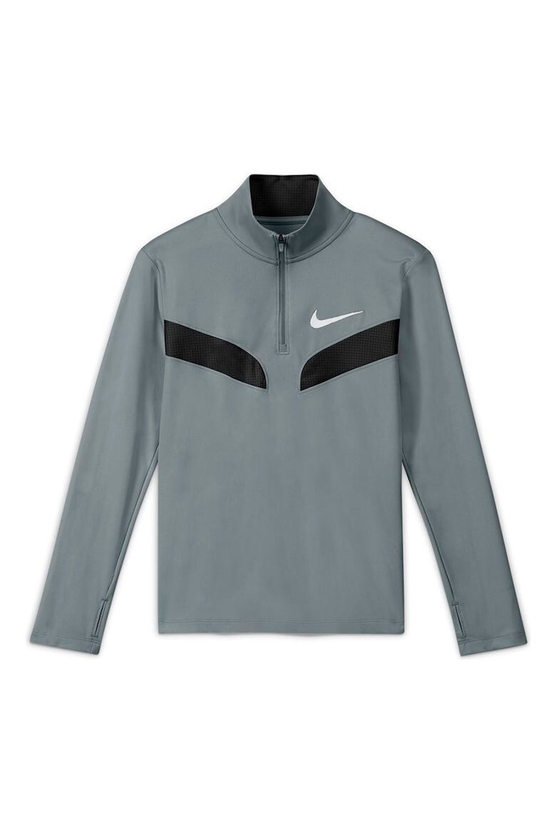 Nike Bluza cu imprimeu logo si tehnologie Dri-Fit pentru fitness - Pled.ro