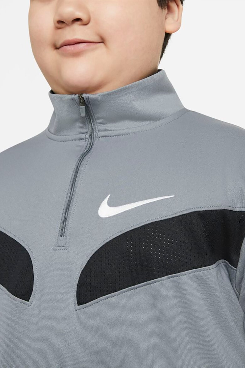 Nike Bluza cu imprimeu logo si tehnologie Dri-Fit pentru fitness - Pled.ro