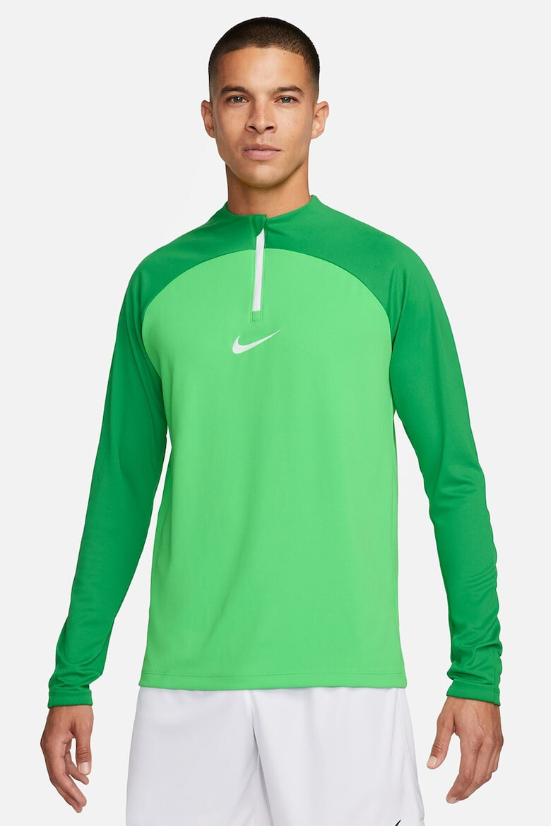 Nike Bluza cu tehnologie Dri-FIT si fenta cu fermoar pentru fitness Academy - Pled.ro