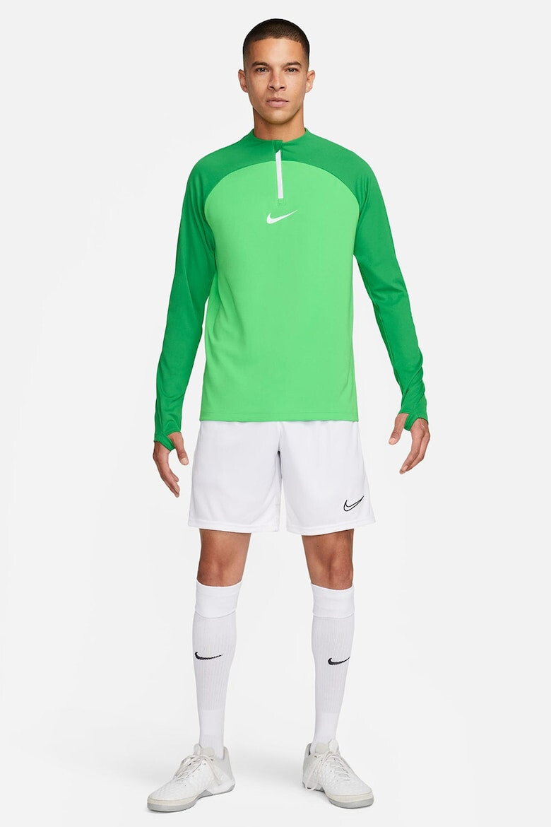 Nike Bluza cu tehnologie Dri-FIT si fenta cu fermoar pentru fitness Academy - Pled.ro