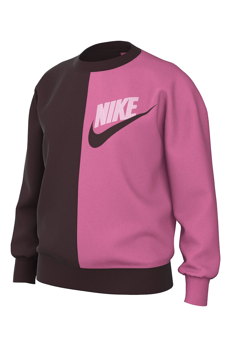 Nike Bluza de trening cu decolteu la baza gatului si aspect contrastant - Pled.ro