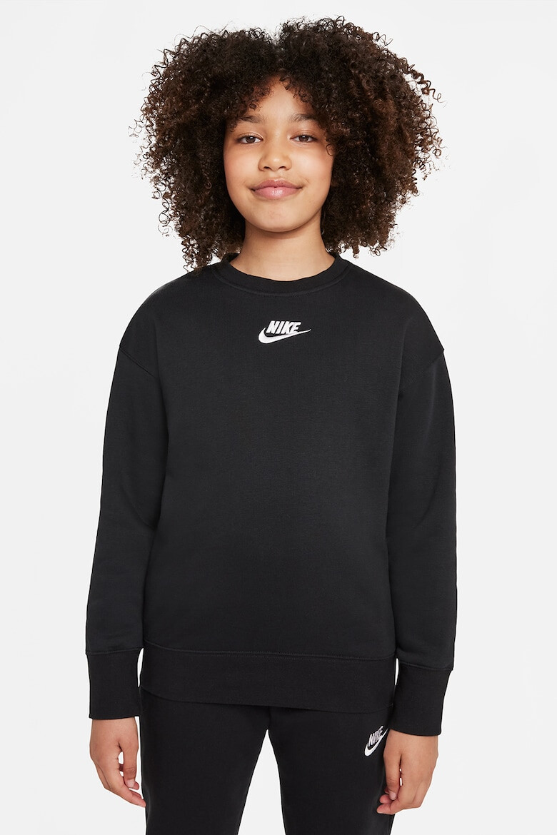 Nike Bluza de trening cu decolteu la baza gatului si logo - Pled.ro