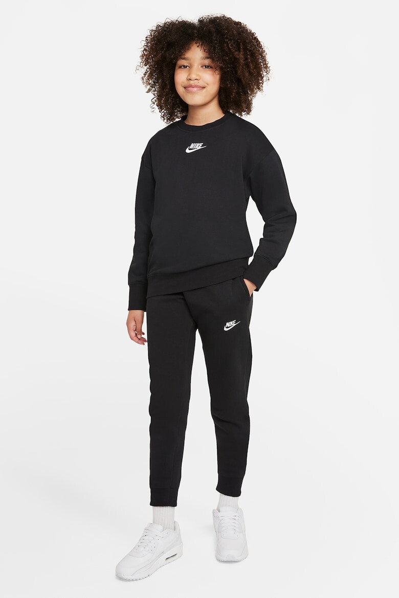 Nike Bluza de trening cu decolteu la baza gatului si logo - Pled.ro