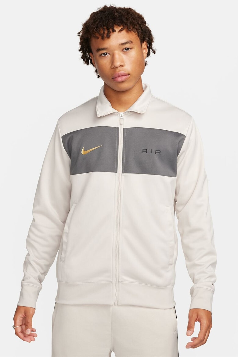 Nike Bluza de trening cu fermoar si segmente contrastante - Pled.ro