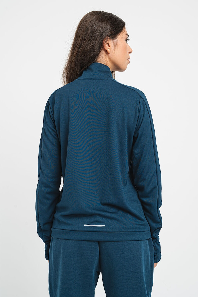 Nike Bluza de trening cu tehnologie Dri-FIT si fenta cu fermoar pentru alergare Swoosh - Pled.ro