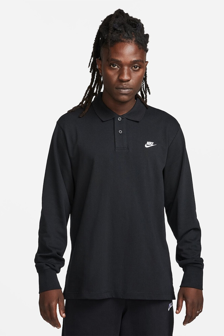 Nike Bluza polo de bumbac - Pled.ro