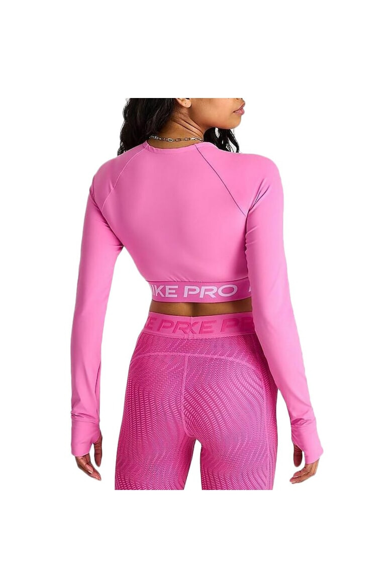 Nike Bluza Pro 365 Cropped W FV5484-675 Roz - Pled.ro