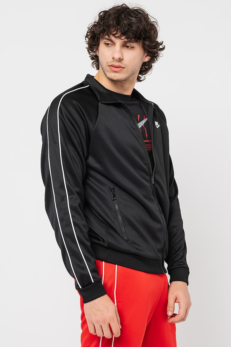 Nike Bluza sport cu fermoar si maneci raglan - Pled.ro