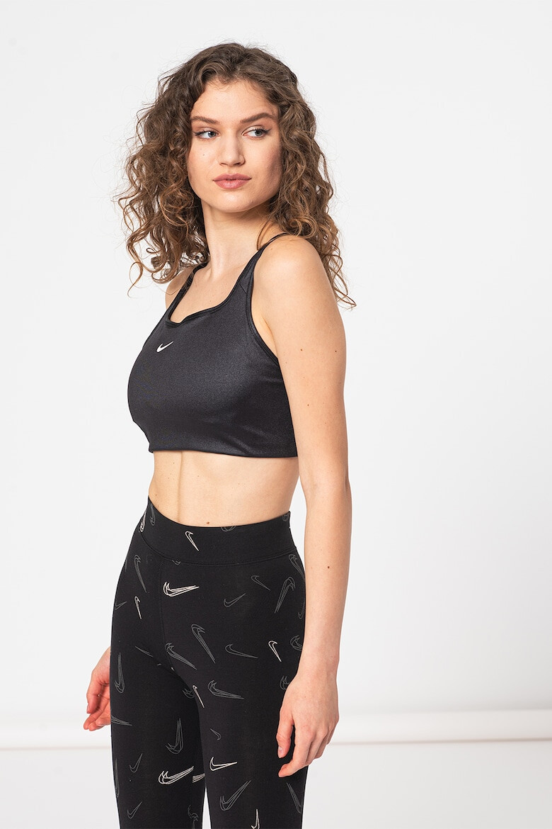 Nike Bustiera cu suport mediu si tehnologie Dri-FIT pentru fitness - Pled.ro