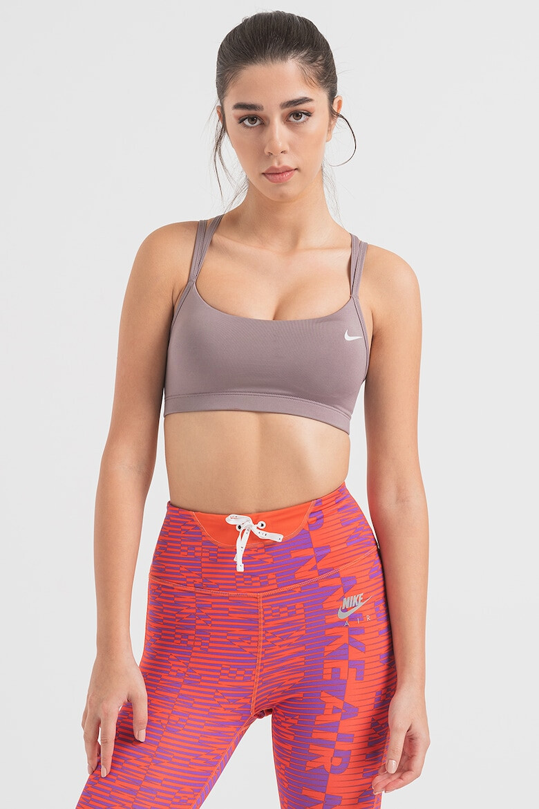 Nike Bustiera cu tehnologie Dri-FIT si bureti detasabili pentru fitness - Pled.ro