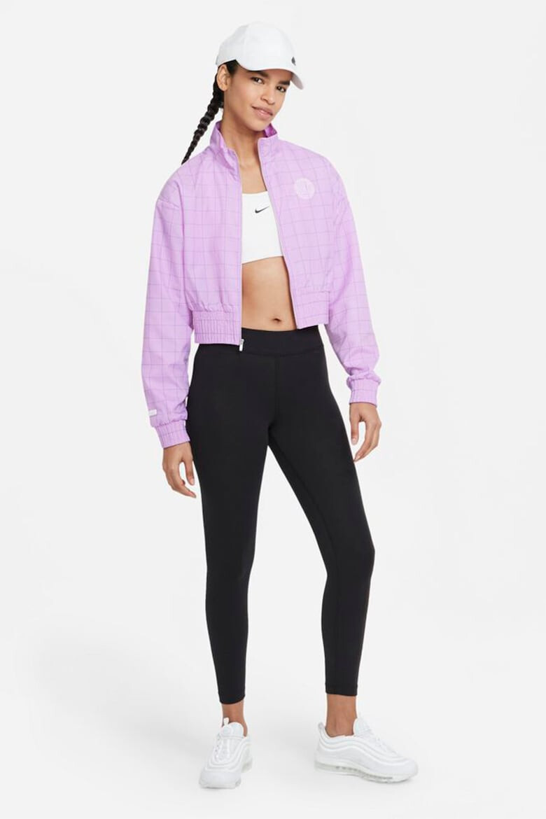 Nike Colanti crop cu talie medie pentru fitness Essential - Pled.ro