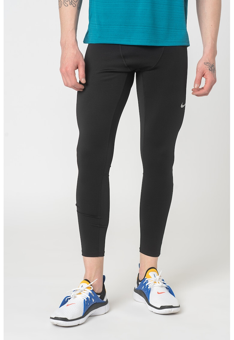 Nike Colanti elastici cu tehnologie Dri-Fit pentru alergare Challenger - Pled.ro