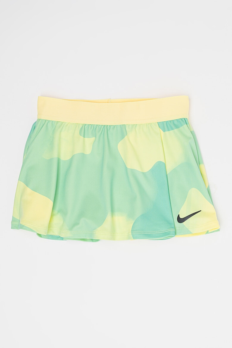 Nike Fusta cu tehnologie Dri fit si logo pentru tenis - Pled.ro