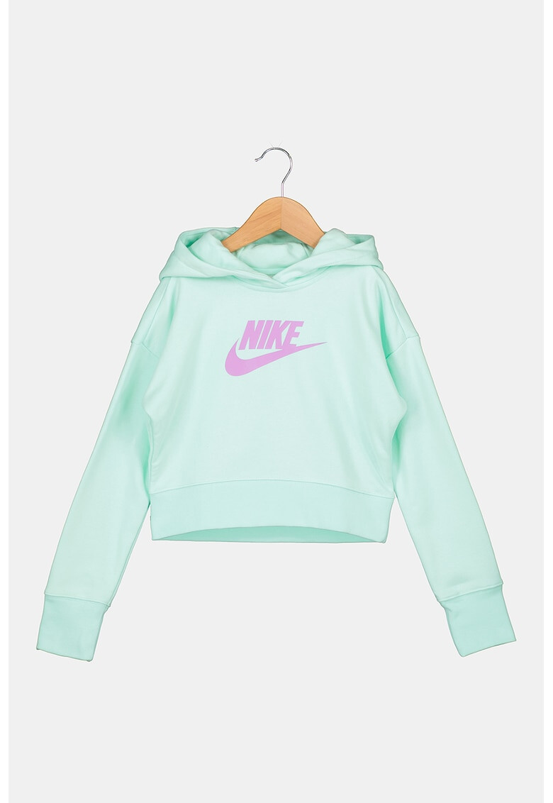 Nike Hanorac crop cu imprimeu logo Sportswear Club - Pled.ro