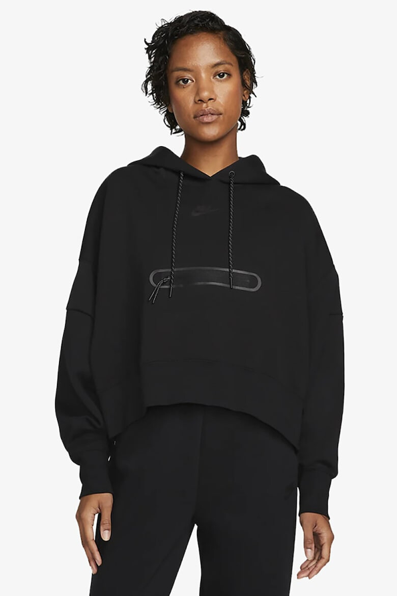 Nike Hanorac crop supradimensionat Tech - Pled.ro