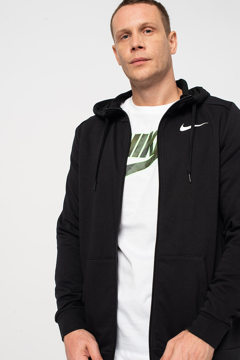 Nike Hanorac cu fermoar si tehnologie Dri-Fit pentru antrenament - Pled.ro