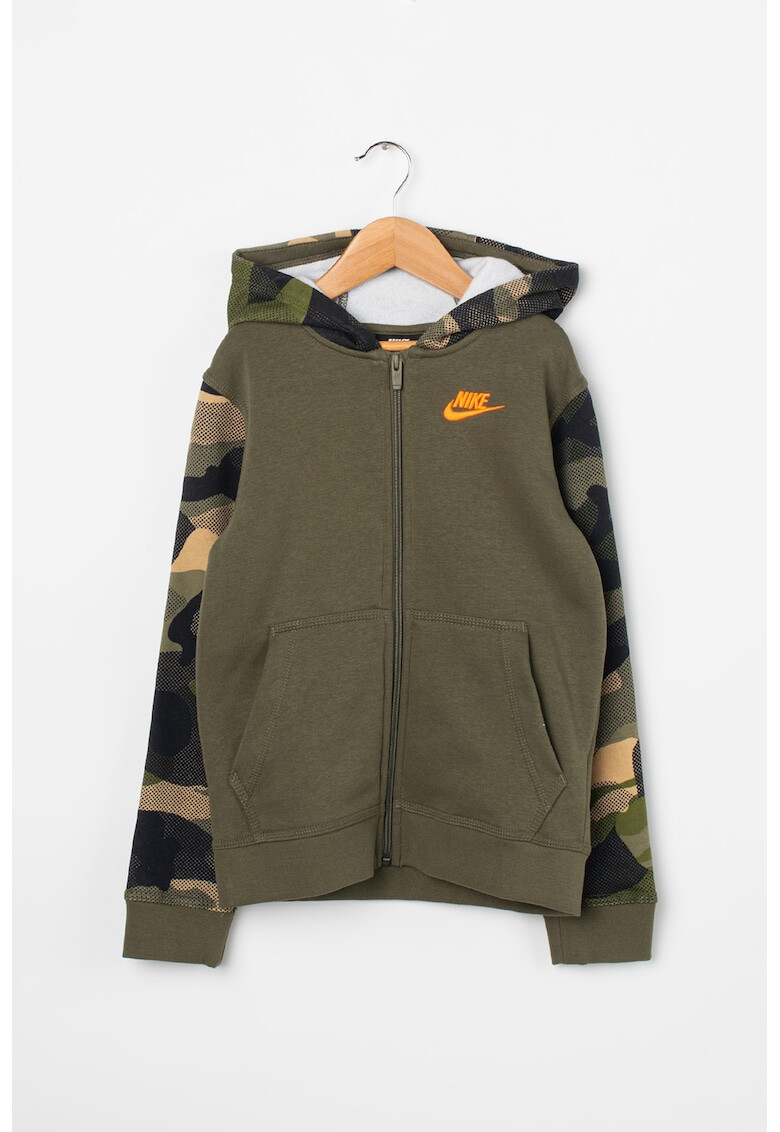 Nike Hanorac cu imprimeu camuflaj - Pled.ro