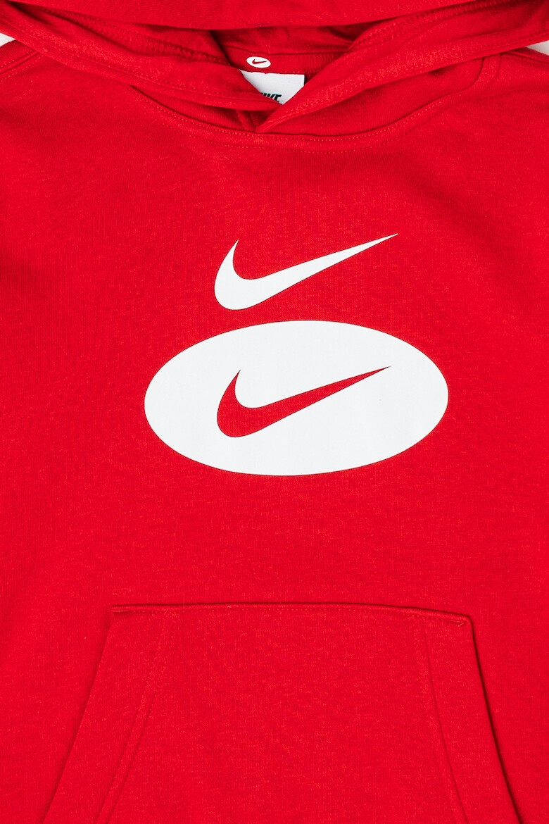 Nike Hanorac cu imprimeu logo si buzunar kangaroo Core - Pled.ro