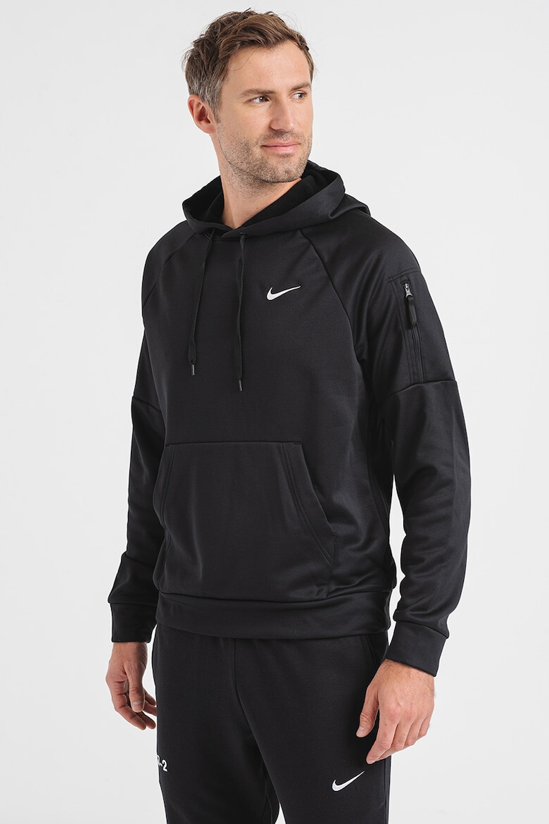 Nike Hanorac cu maneci raglan pentru fitness Therma - Pled.ro