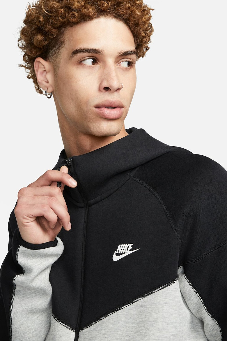 Nike Hanorac cu fermoar si maneci raglan Sportswear Tech - Pled.ro