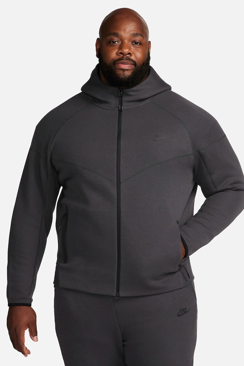 Nike Hanorac cu fermoar si maneci raglan Sportswear Tech - Pled.ro