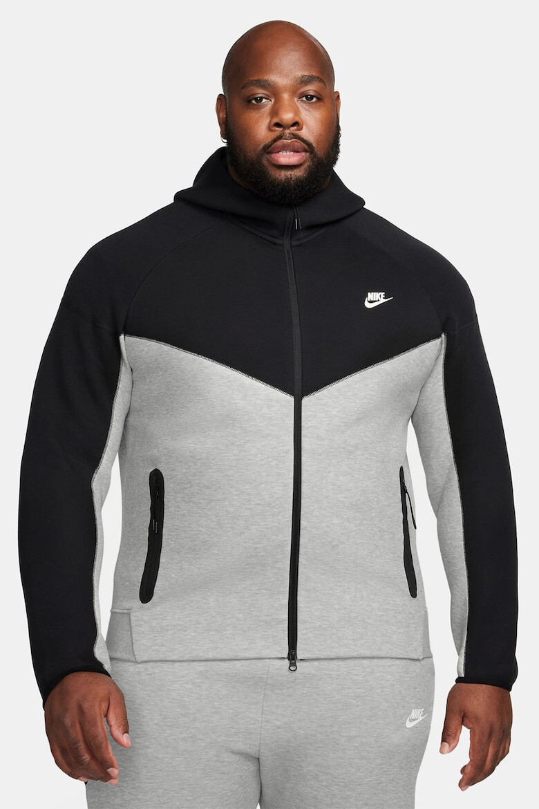 Nike Hanorac cu fermoar si maneci raglan Sportswear Tech - Pled.ro