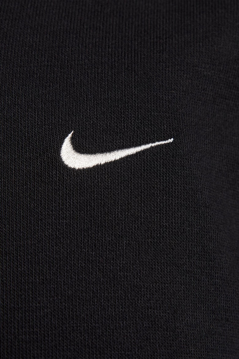 Nike Hanorac din amestec de bumbac cu fermoar si model uni - Pled.ro