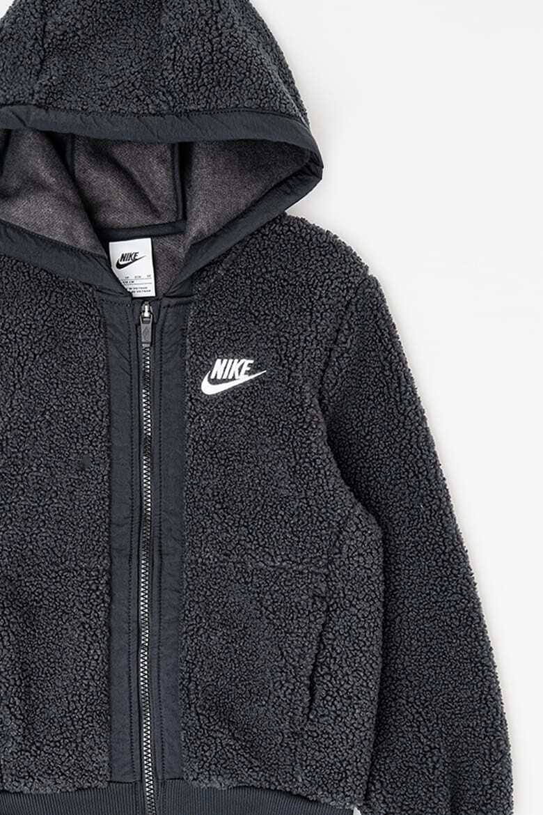 Nike Hanorac din blana shearling sintetica Club - Pled.ro