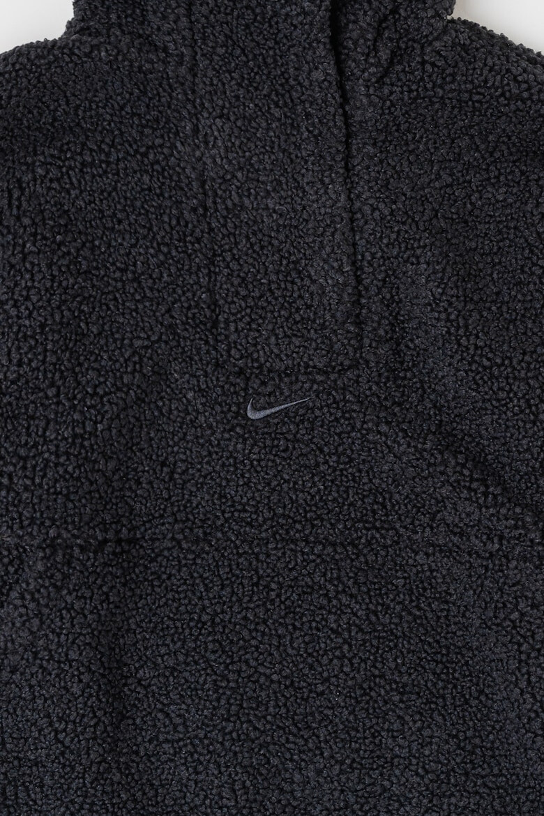 Nike Hanorac supradimensionat din material teddy pentru antrenament Therma-FIT - Pled.ro