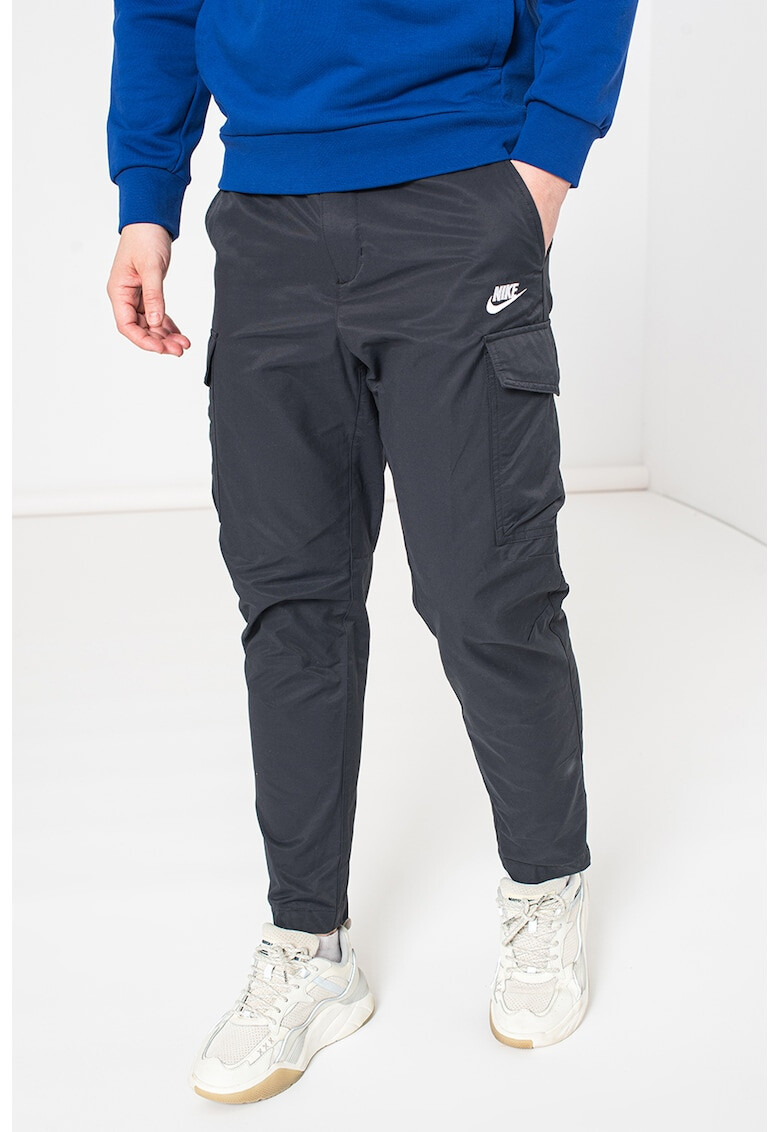 Nike Pantaloni cargo regular fit cu broderie logo discreta - Pled.ro