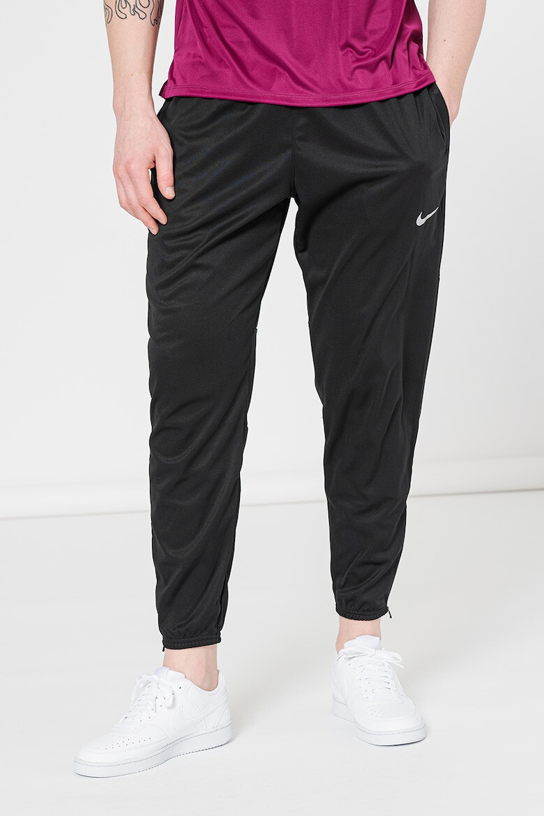 Nike Pantaloni cu slituri cu fermoar la glezna si tehnologie Dri-FIT pentru alergare - Pled.ro