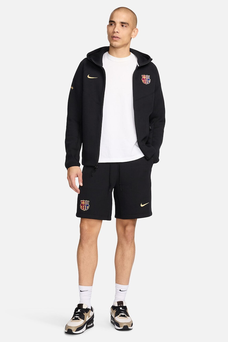 Nike Pantaloni scurti cu detalii logo pentru fotbal FCB - Pled.ro