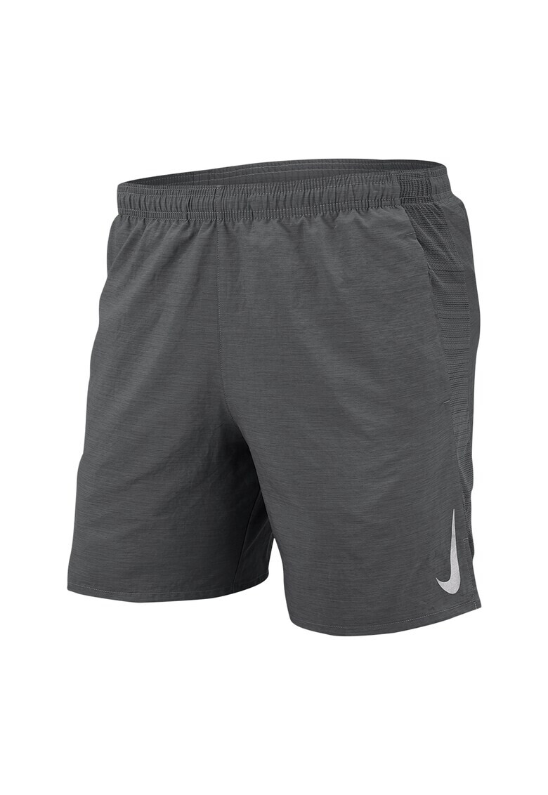 Nike Pantaloni scurti cu imprimeu logo si Dri-Fit pentru alergare - Pled.ro