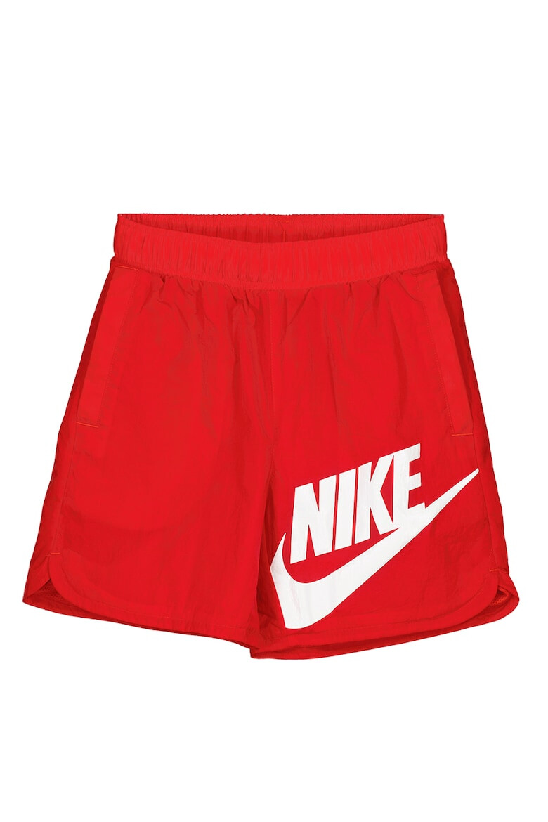 Nike Pantaloni scurti cu imprimeu logo si buzunare laterale - Pled.ro