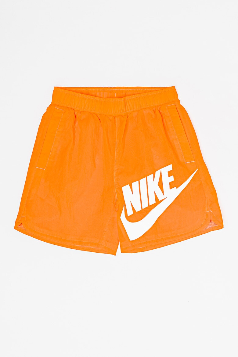 Nike Pantaloni scurti cu imprimeu logo si buzunare laterale - Pled.ro