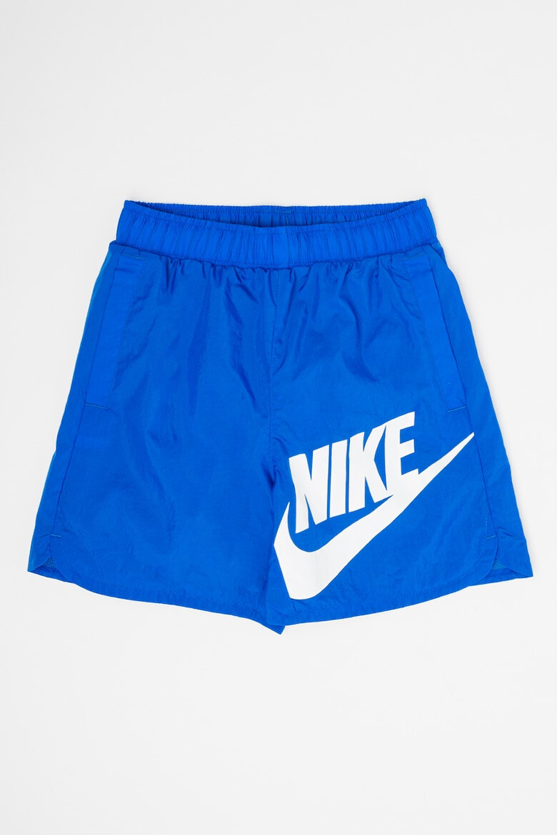 Nike Pantaloni scurti cu imprimeu logo si buzunare laterale - Pled.ro