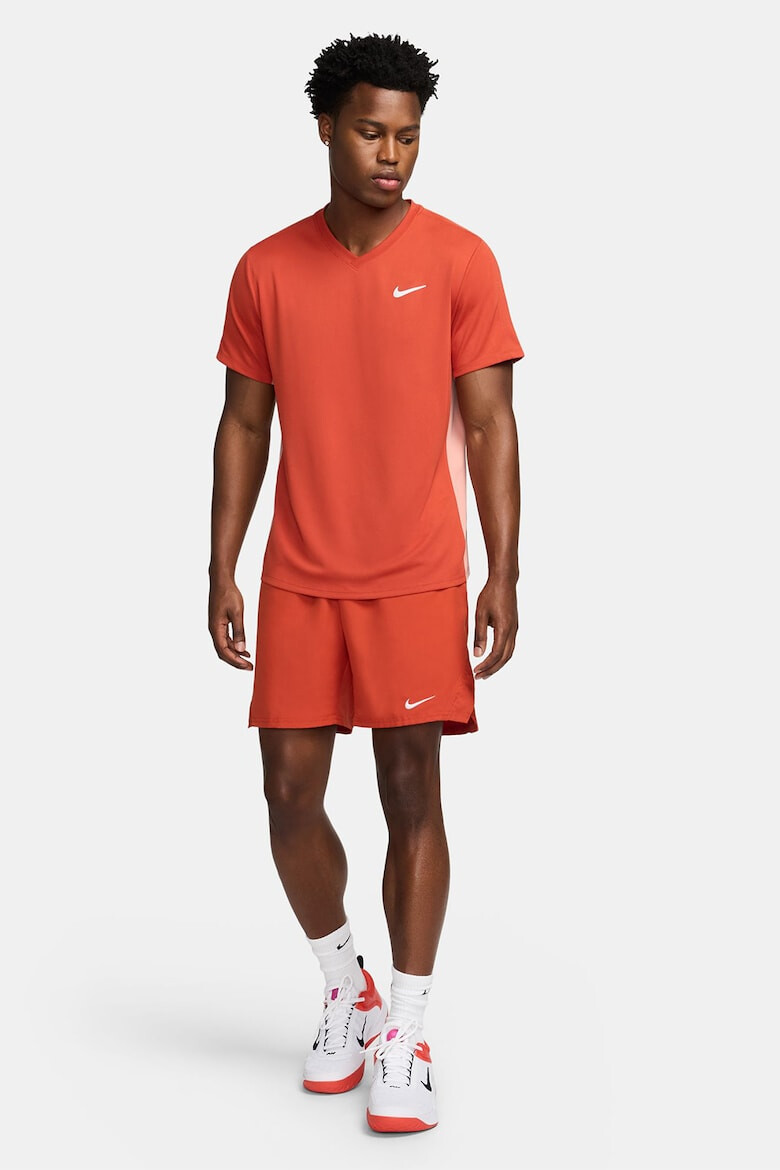 Nike Pantaloni scurti cu tehnologie Dri Fit pentru tenis Court Victory - Pled.ro