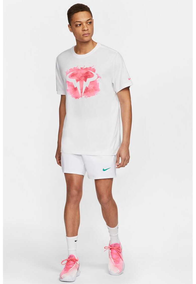 Nike Pantaloni scurti cu tehnologie Dri-FIT si talie elastica pentru tenis Court Rafa - Pled.ro