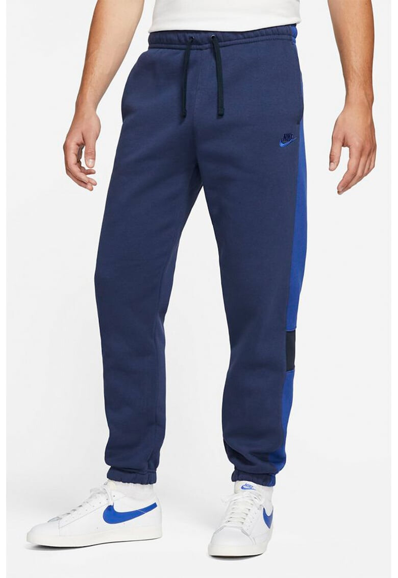 Nike Pantaloni sport cu insertii laterale contrastante - Pled.ro